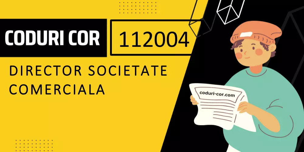 Cod COR director societate comerciala