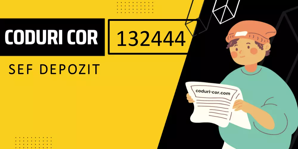 Cod COR sef depozit 132444 si fisa de post sef depozit