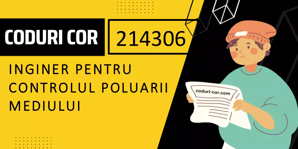 Cod COR inginer pentru controlul poluarii mediului