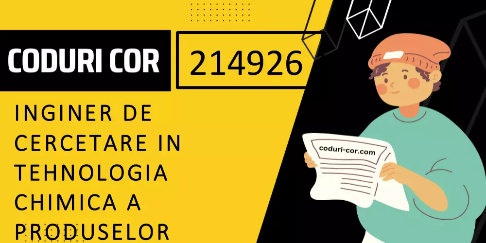 Cod COR inginer de cercetare in tehnologia chimica a produselor textile, pieii, blanurilor si inlocuitorilor