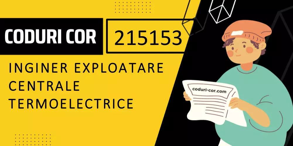 Cod COR inginer exploatare centrale termoelectrice