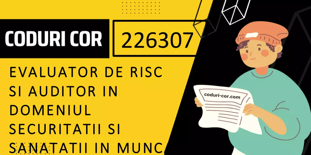 Cod COR evaluator de risc si auditor in domeniul securitatii si sanatatii in munca