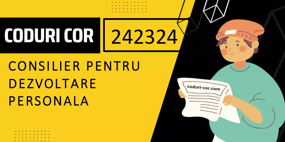 Cod COR consilier pentru dezvoltare personala