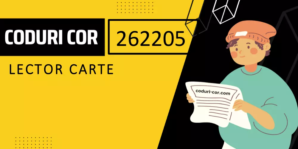 Cod COR lector carte