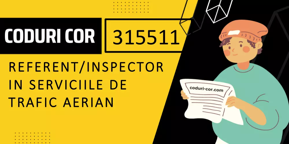 Cod COR referent/inspector in serviciile de trafic aerian