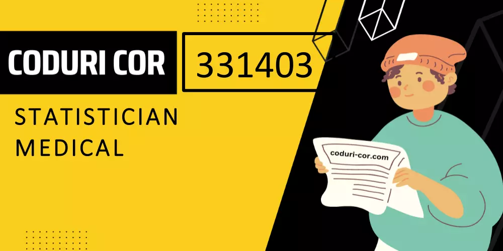 Cod COR statistician medical