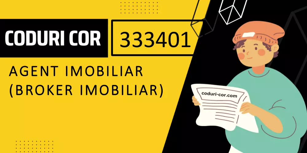 Cod COR agent imobiliar (broker imobiliar)