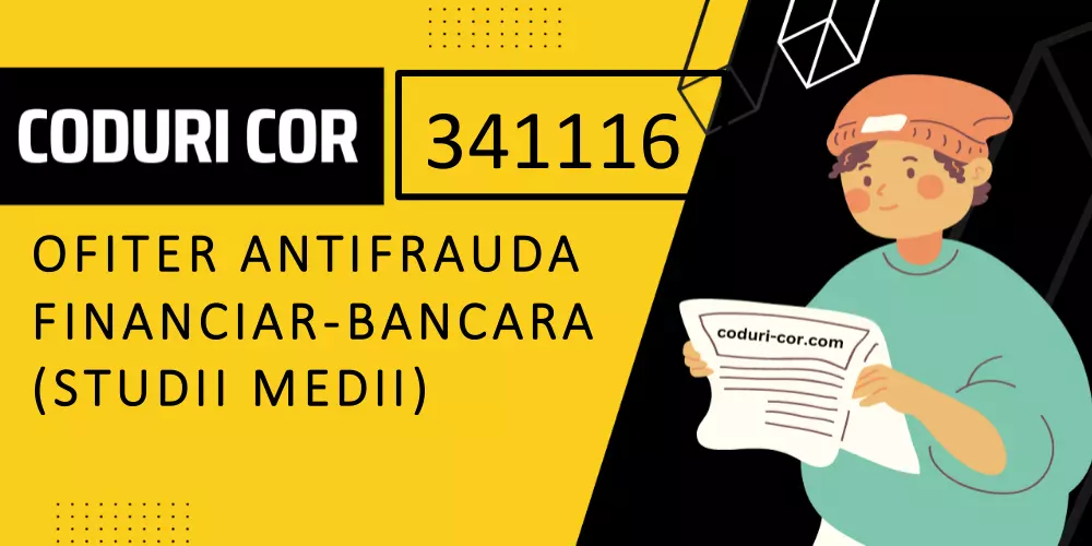 Cod COR ofiter antifrauda financiar-bancara (studii medii)