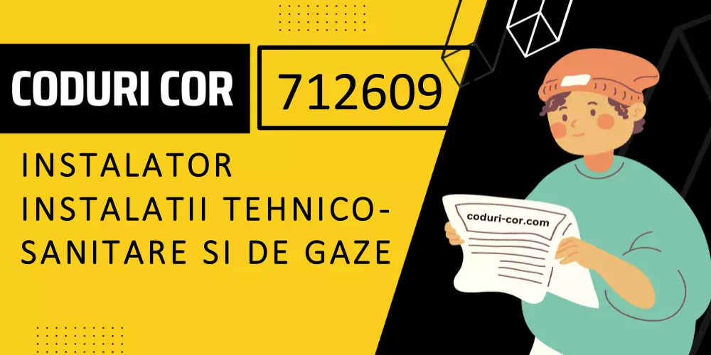Cod COR instalator instalatii tehnico-sanitare si de gaze