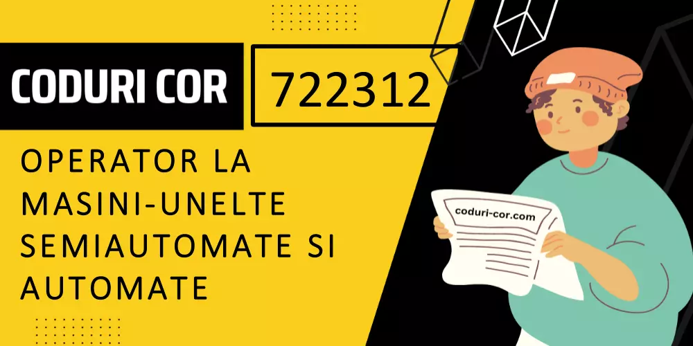 Cod COR operator la masini-unelte semiautomate si automate