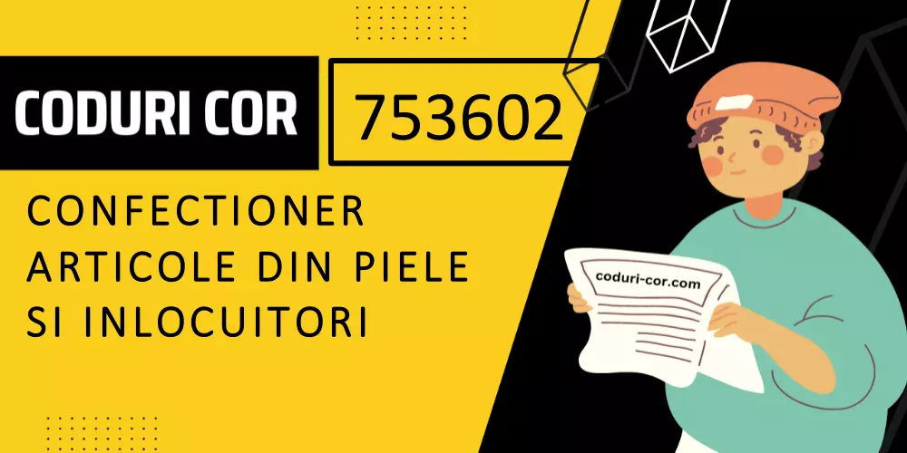 Cod COR confectioner articole din piele si inlocuitori