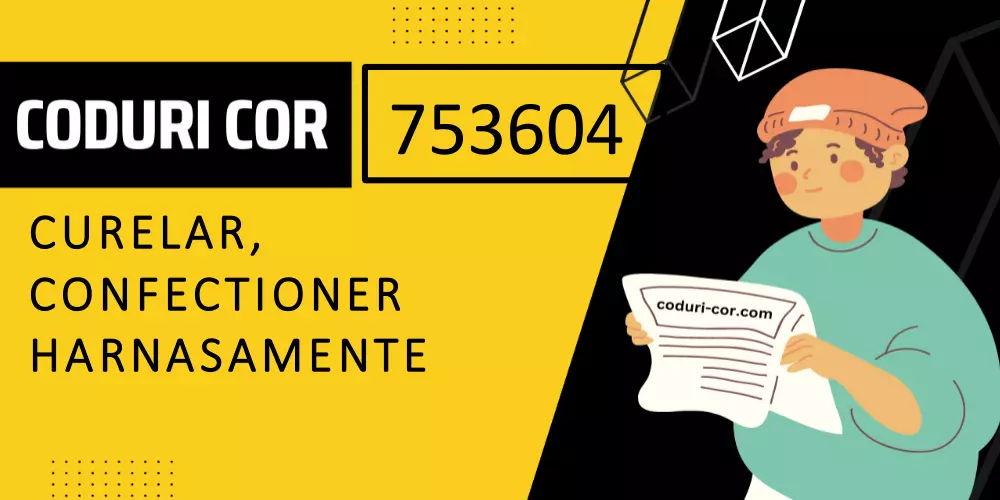 Cod COR curelar, confectioner harnasamente