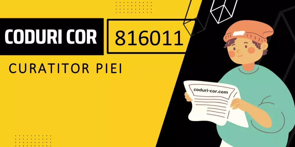 Cod COR curatitor piei