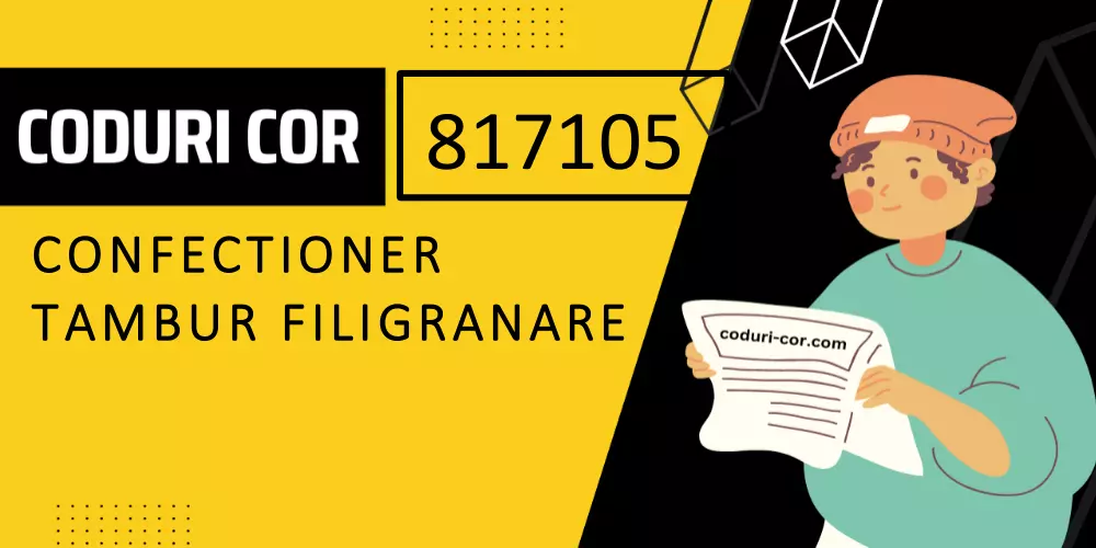 Cod COR confectioner tambur filigranare
