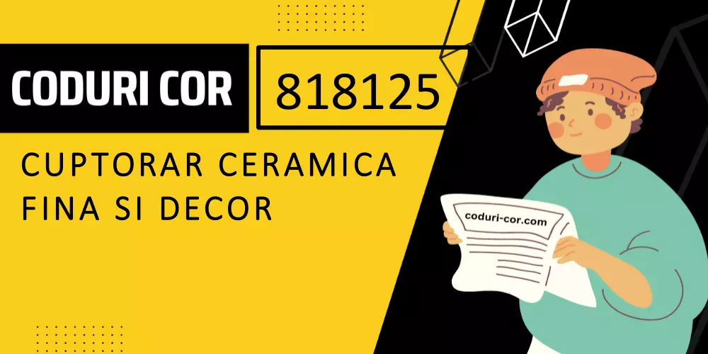 Cod COR cuptorar ceramica fina si decor