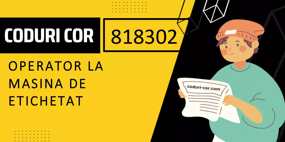 Cod COR operator la masina de etichetat