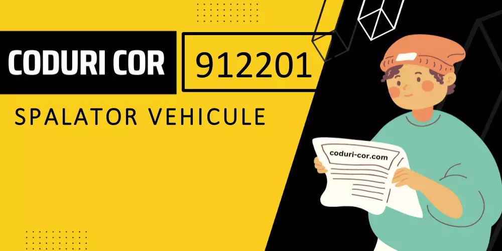 Cod COR spalator vehicule
