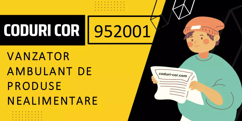 Cod COR vanzator ambulant de produse nealimentare